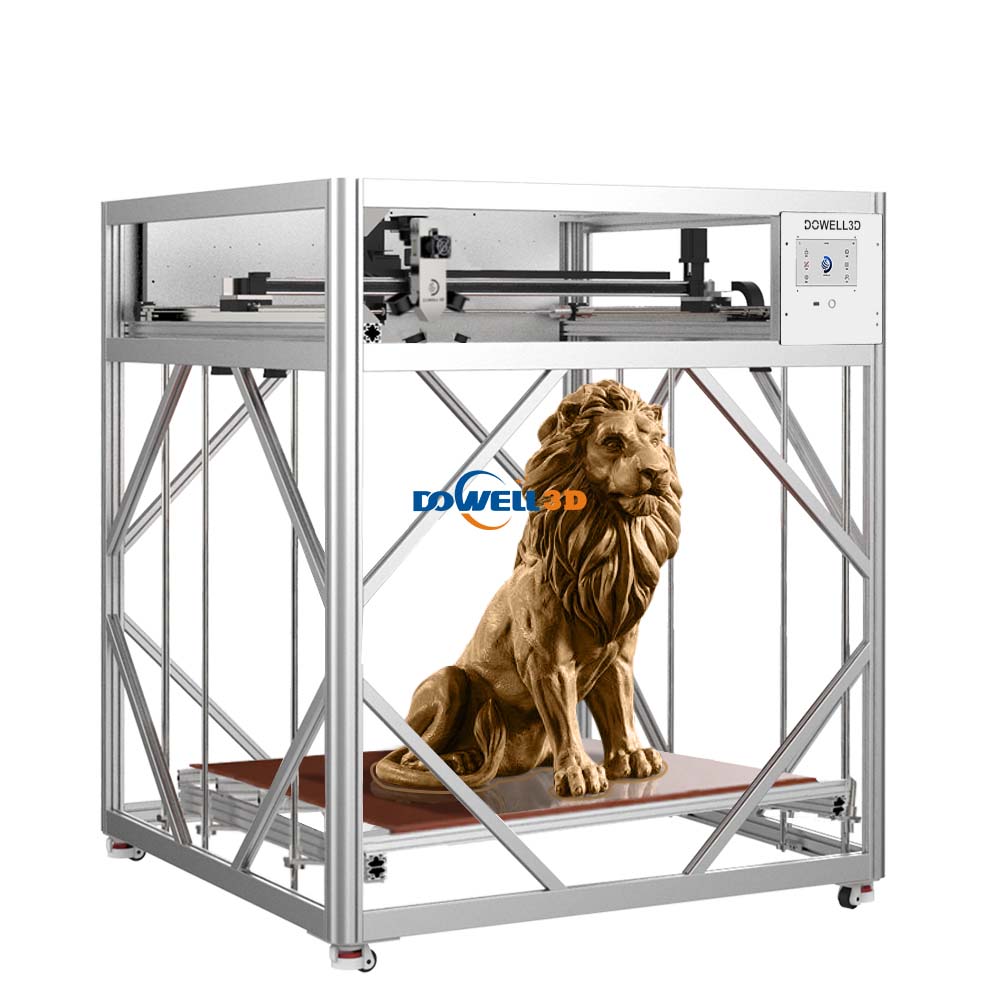 Dowell FDM 3D Printer High Flow Extruder Automatic Leveling Digital Sculpture Model Printer 3D