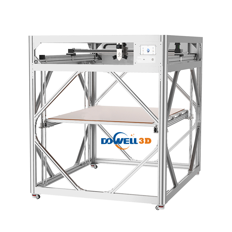 Dowell Digital 3d Printer 1000g/h High Flow Extruder Carbon Fiber Filament Printer For Car Accessories