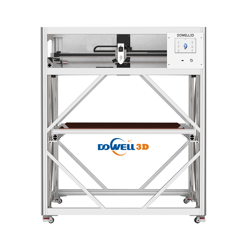 Dowell Industrial 3D Printer Large Size 1000*1600*1600mm Automatic Leveling 3D Printer Thickened Frame