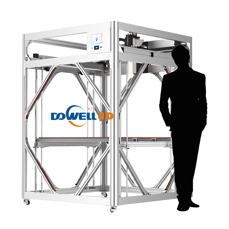 Dowell DPA12 Pellet 3d Printer 5000g/h High Flow Rate Large Format Automatic Feeding 3d Printer