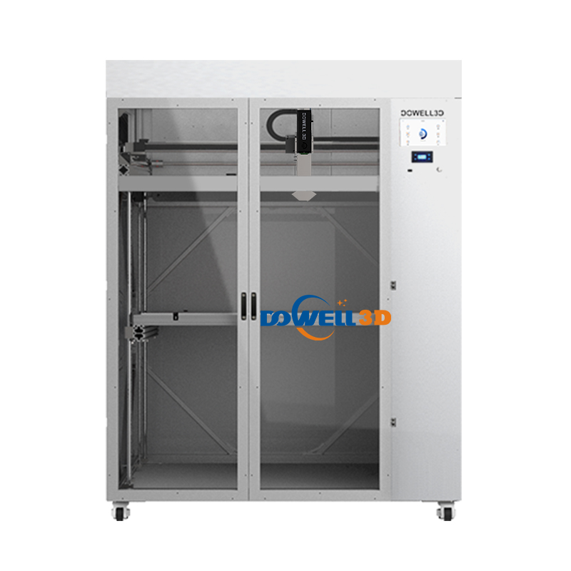 FGF Large Scale Pellet 3d Printer Enclosed Automatic Feeding Particle 3d Printer 250mm/s High Speed