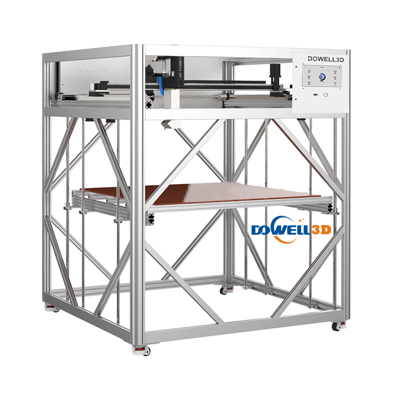 Dowell Pellet Extruder 3d Printer 1600*1600*1200mm Large Auto Leveling FGF PP Granule 3d Printer