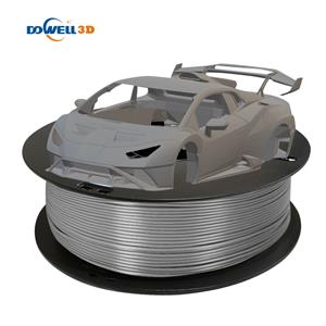 Filamento PLA Dowell 3D da 1 kg, grigio, 1,75 mm, materiale per stampa 3D biodegradabile, senza intasamenti