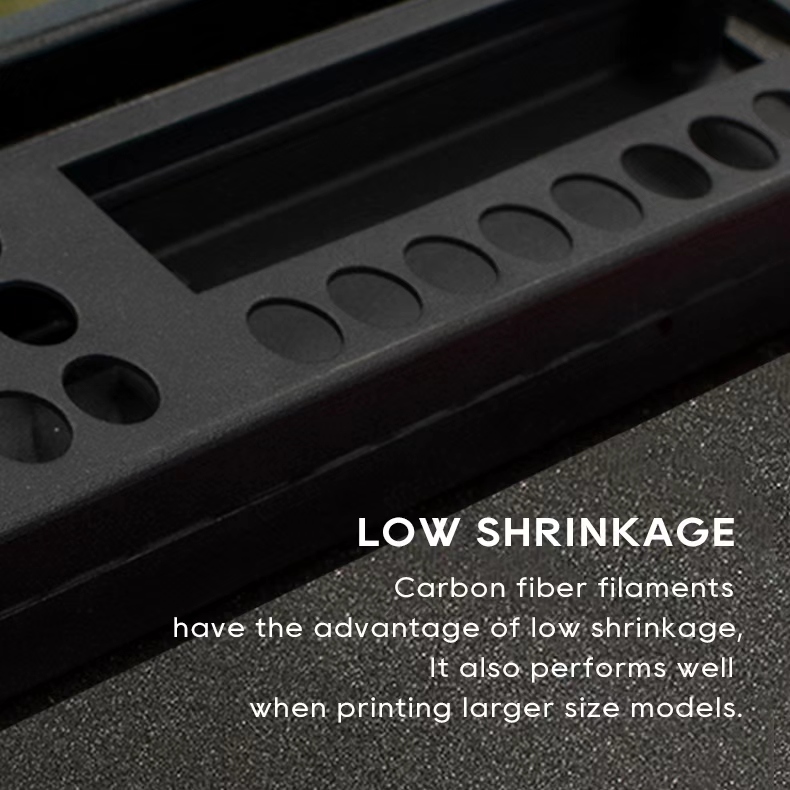 black pla carbon fiber FDM 3d printer material black pla carbon fiber FDM 3d printer material