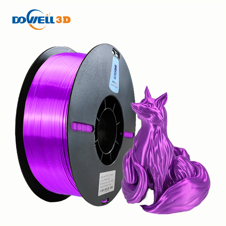 3D Printing Silk PLA Filament Neat Winding 1.75mm Silk Glossy Surface For FDM 3d Printer Wholesale Price