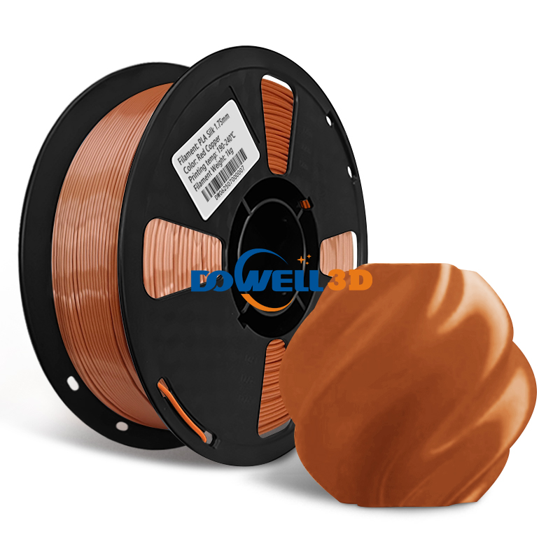 3D Printing Silk PLA Filament Neat Winding 1.75mm Silk Glossy Surface For FDM 3d Printer Wholesale Price