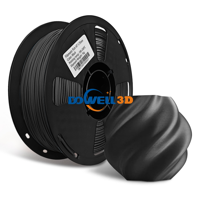 Dowll 3D High Temperature PLA Filament 1.75mm +/-0.02mm 1kg/roll Heat Stable Up To 150°c