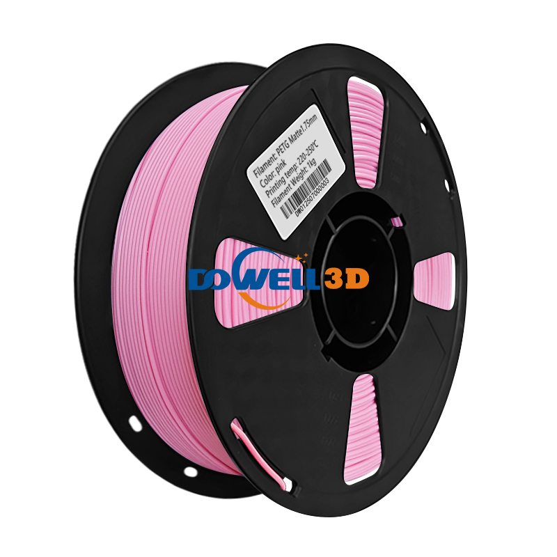 Dowell PETG Matte 3d Filament 1.75/2.85mm 1kg/Roll High Toughness Filament For FDM 3d Printer