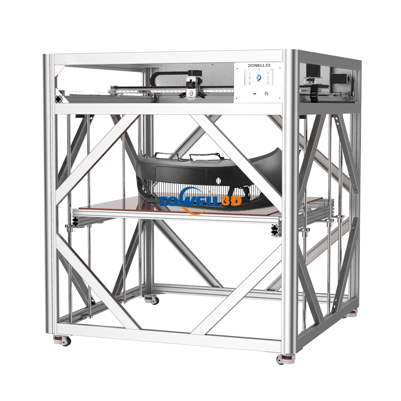 DOWELL3D Smart Printer Carbon Fiber impresora 3d Plastic printing Custom Big fdm high speed 3d printer machine