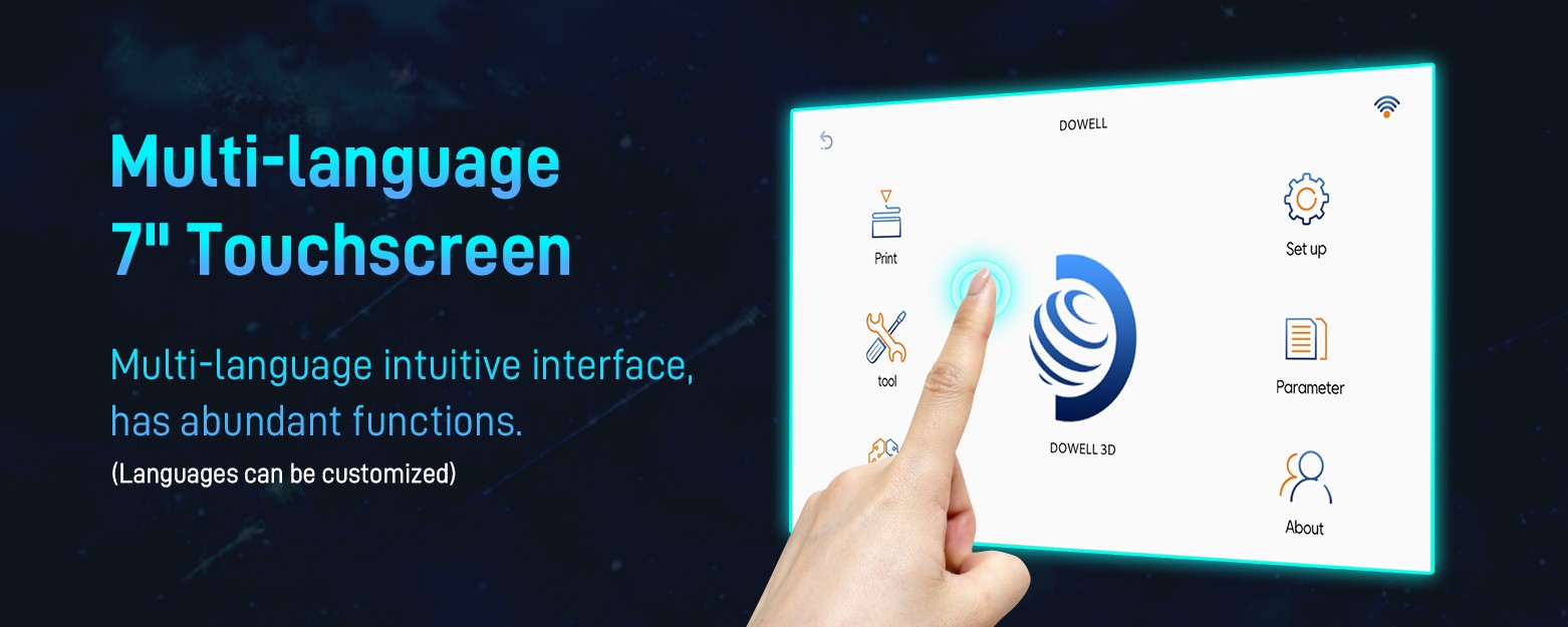 High Precision 3d Printing Machine FDM Technology