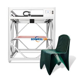 เครื่องพิมพ์ 3 มิติความเร็วสูงระดับอุตสาหกรรม โครงสร้างทนทานขนาด 60 มม. พิมพ์ขนาดใหญ่ 800 มม.