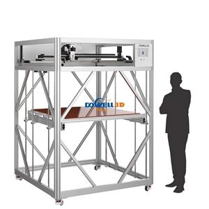 Imprimante 3d en fibre de carbone, grande taille d'impression 1600mm, entretien facile, pour pièces automobiles, machine d'impression 3d