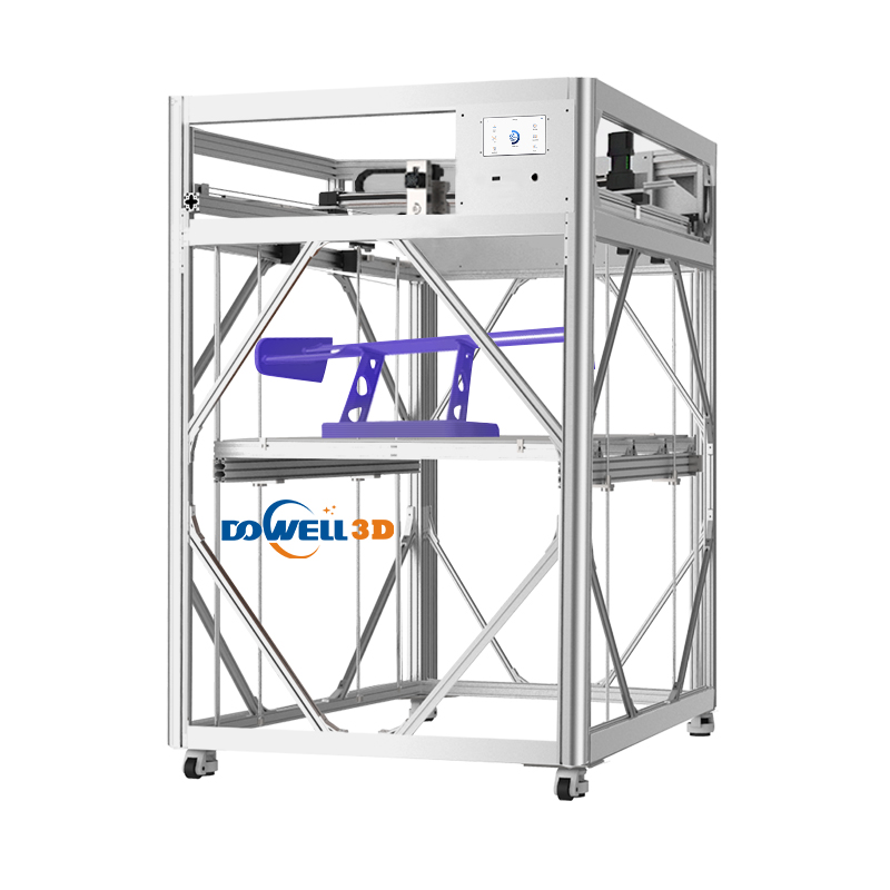 Impressora 3D industrial DL10-20, impressora de brinquedo de alta velocidade com estrutura de alumínio de 80 mm