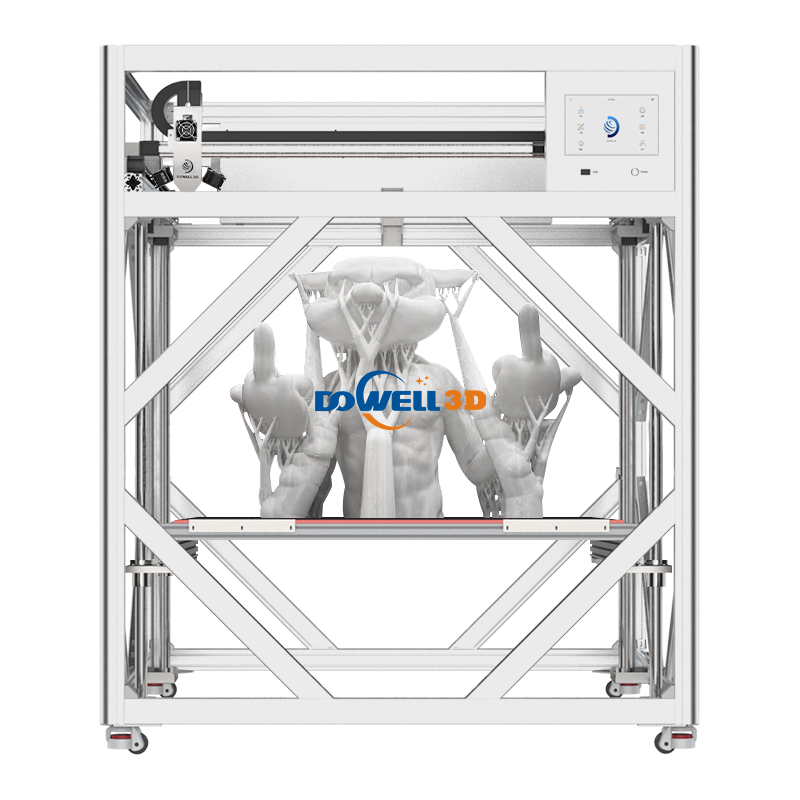 เครื่องพิมพ์ 3 มิติอุตสาหกรรม โดเวลล์ 1800*2400*1600 มม. เครื่องพิมพ์ 3 มิติขนาดใหญ่สำหรับการพิมพ์โมเดลประติมากรรม