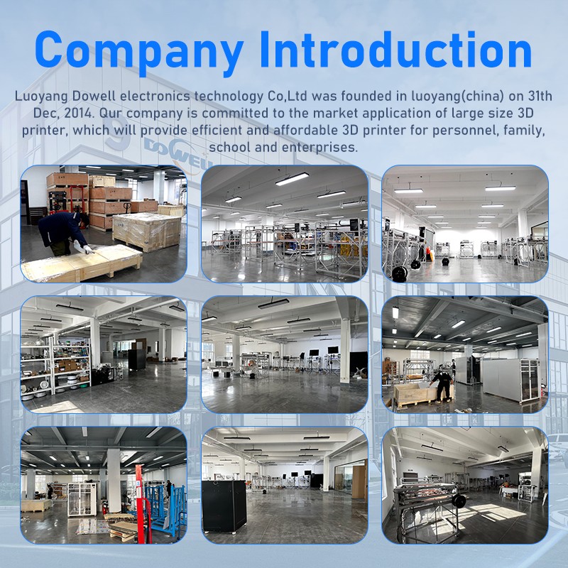 large volume 3d plastic printer with auto leveling 3d printer large