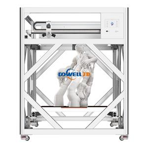 Pencetak 3d penyemperit aliran tinggi 2400mm saiz percetakan besar daripada Dowell 3D