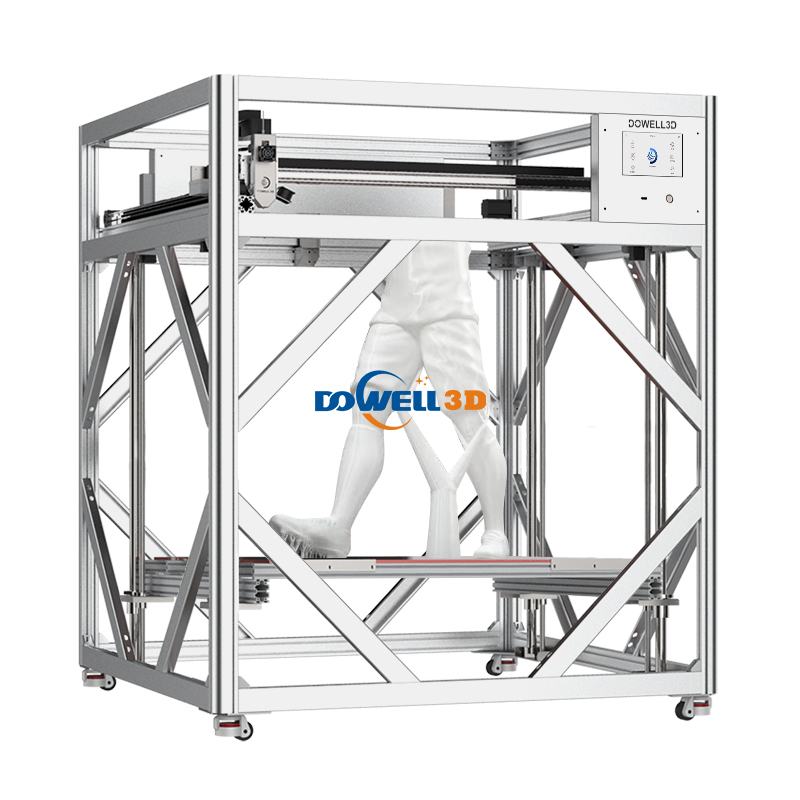Dowell 3D nagyméretű 1600*1600*1600mm gyors sebességű 3D nyomtató nyomtatógép