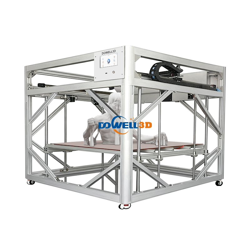 Dowell nagykereskedelmi nagyméretű, 1600*2000*1200 mm-es ipari 3D nyomtató