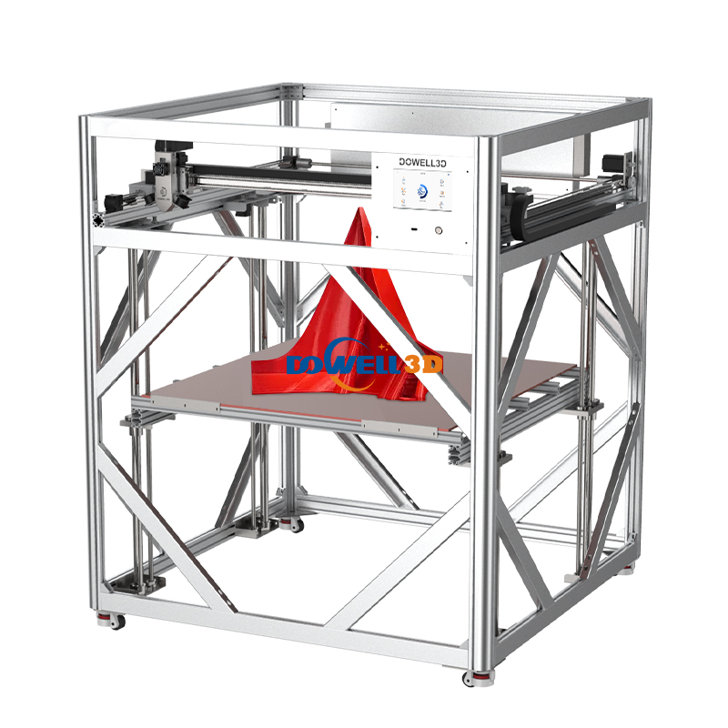 DOWELL3D big FDM Printer 1200mm 3d printer métal Industrial High Accuracy plastic 3D Printing for Architectural Models