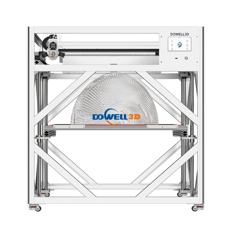 Velkoformátová průmyslová 3D tiskárna Velkoformátová 3D tiskárna Stroj s jednou tryskou extrudéru