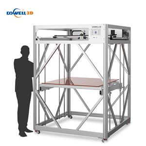 Impresora 3D de gran formato de fabricación profesional, tamaño de construcción, máquina de impresión 3D