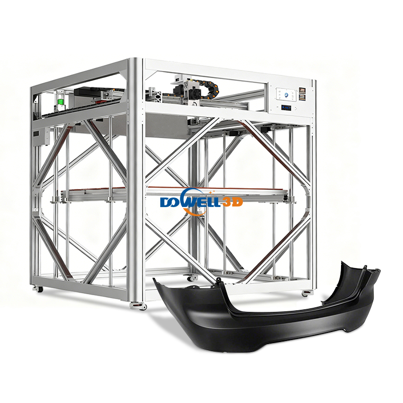 Dowell 3D nagyméretű, precíz, 1000*1000*1000 mm-es FDM 3D nyomtató gyors prototípusgyártáshoz