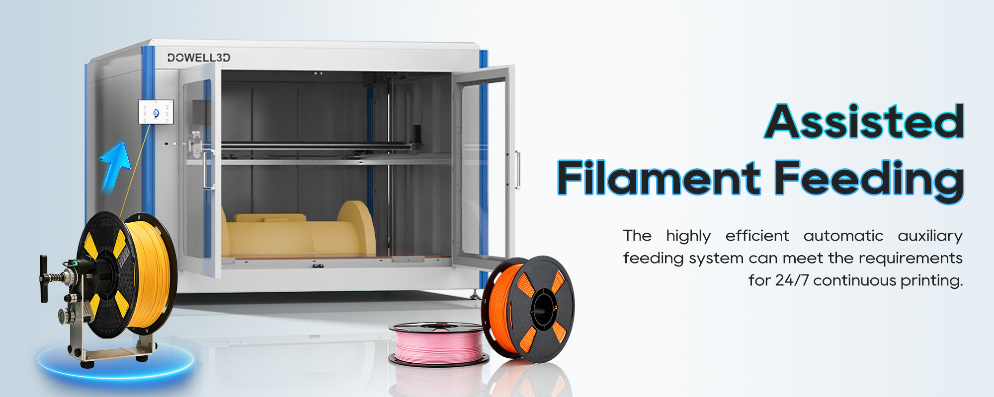 large format industrial 3d printer