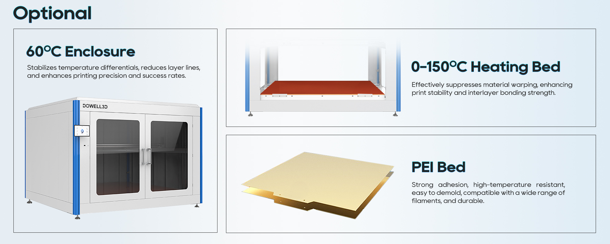high precision large 3d printer