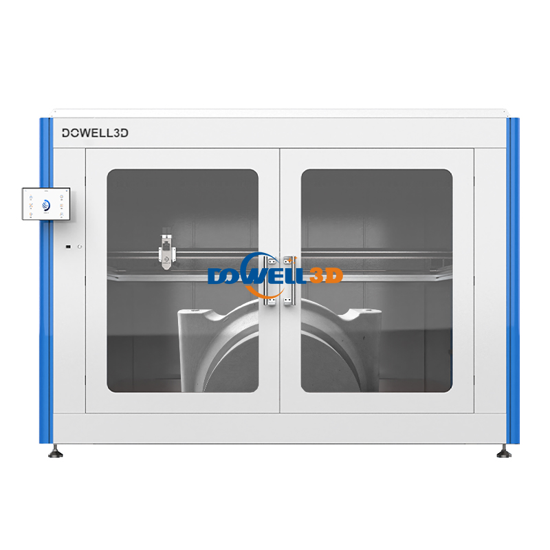 Imprimantă 3D Dowell, grad industrial, mare, 800 * 800 * 800 mm, imprimantă din fibră de carbon Pla ABS, acționare silențioasă