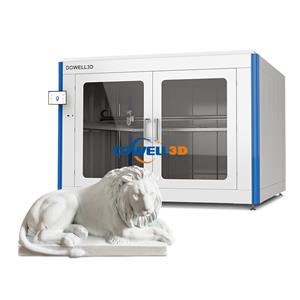 Impressora 3D Dowell DF1010-12 com Carcaça Metálica Fechada, Tamanho Grande de 1000mm, Impressora 3D de Alta Precisão