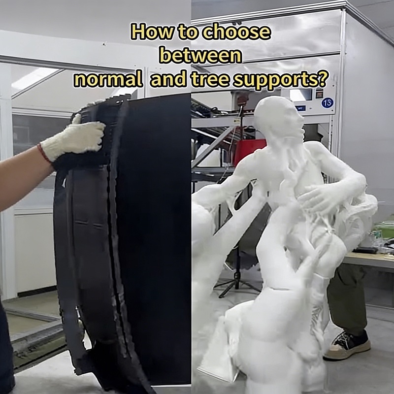 Normal supports vs Tree supports?