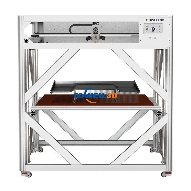 Impressora 3D de alta velocidade, grande impressora industrial 3D chinesa para impressão com filamento flexível.