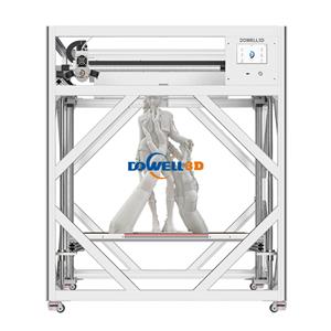 Machine d'impression industrielle pour bâtiments 3D de grande taille (800 x 800 x 800 mm).