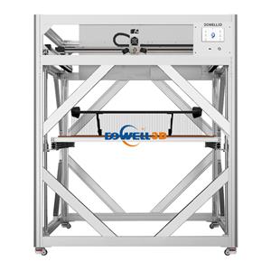Imprimante 3D industrielle de haute précision, capable d'imprimer avec du filament souple TPU (tête d'impression 3D).