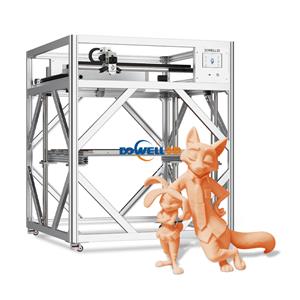 Imprimante 3D Dowell grand format 800 mm pour impression 3D industrielle PLA/ABS