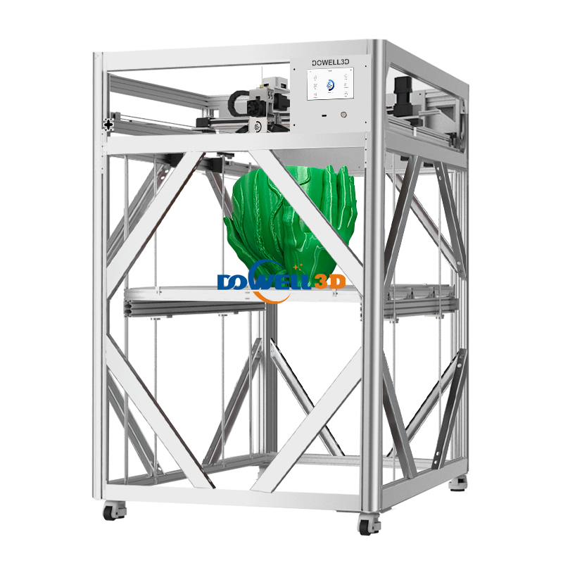Impressora 3D FDM silenciosa de grande área de impressão para uso industrial.