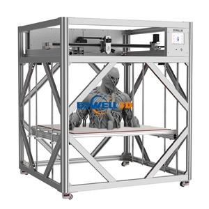 1600 mm-es 3D nyomtató, többszálas DMpro sorozat, professzionális minőségű 3D nyomtatás, masszív ipari 3D szénszálas 3D nyomtató