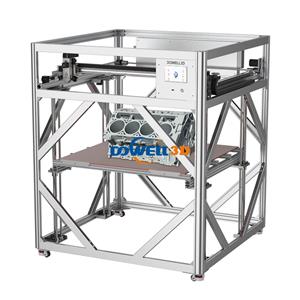 3D nyomtató Kínából Nagy, 1200 mm-es nagysebességű 3D nyomtató Ipari minőségű FDM technológia komplex alkatrészek gyártásához Nagy 3D nyomtató