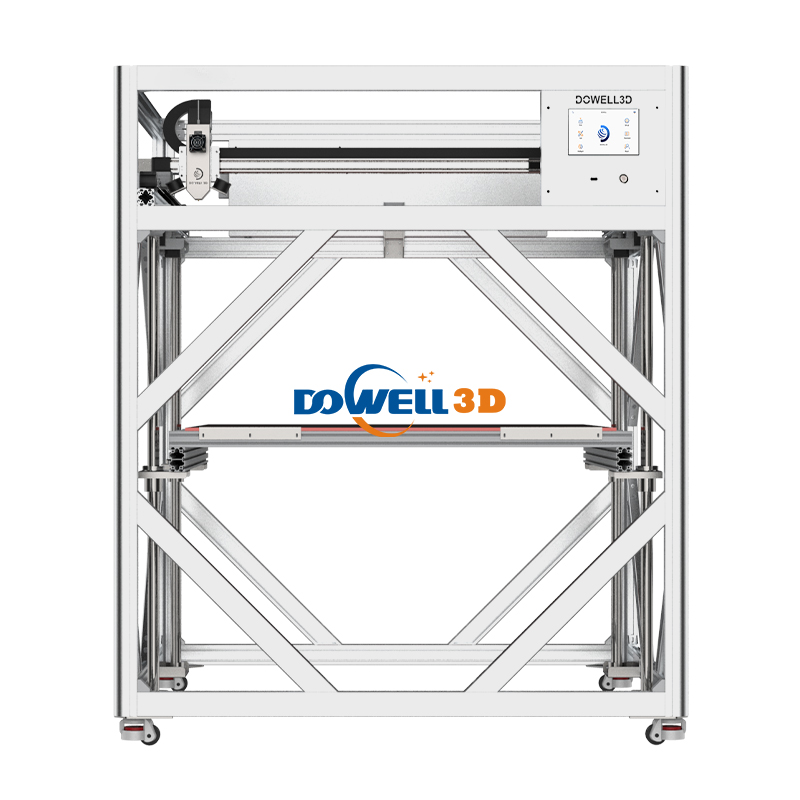 3D tiskárna, velkoformátová, rychlý tisk, automatické vyrovnávání, dvoubarevná průmyslová PETG vlákna, přesná 3D tiskárna
