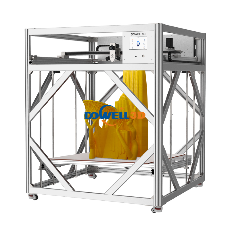 DOWELL3D Průmyslová 3D tiskárna pro stavební stroje Stavební tiskárna Vysokorychlostní velkoformátová 3D tiskárna z uhlíkových vláken Cena