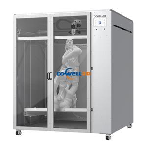 Dowell 3D industrial malaking fdm plastic carbon 3D printer machine na may dual extruder