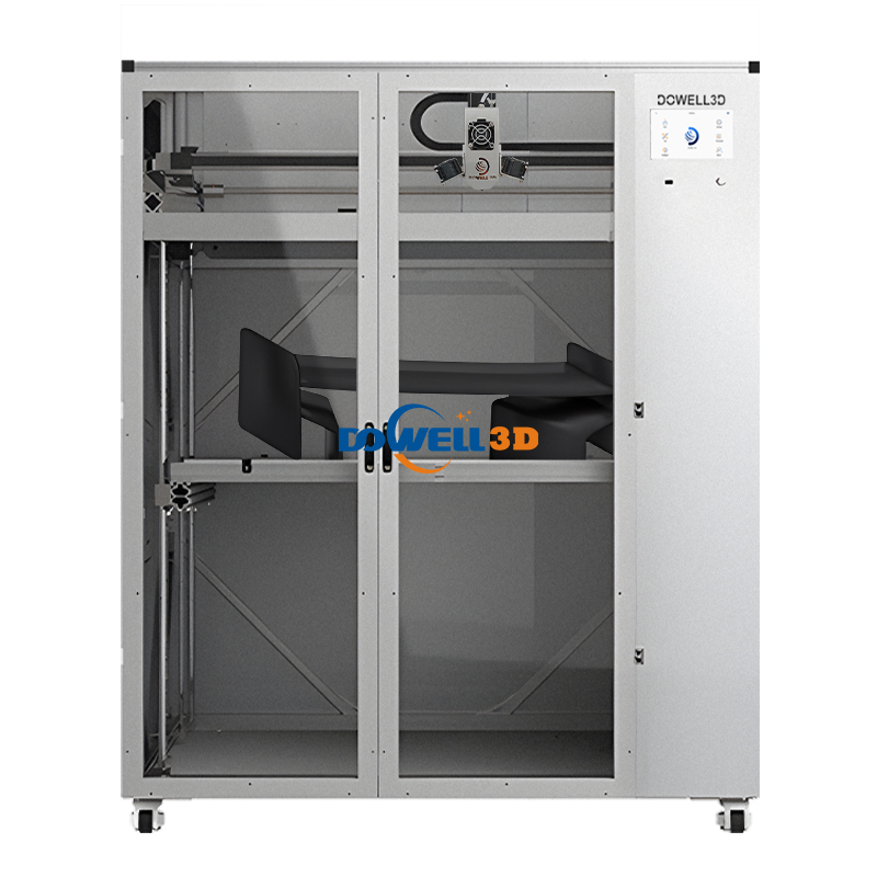 DOWELL3D מכירה ישירה במפעל מדפסת ענקית סגורה לרכב חלקי רכב גדול הדפס 3d מדפסת 3d תעשייתית