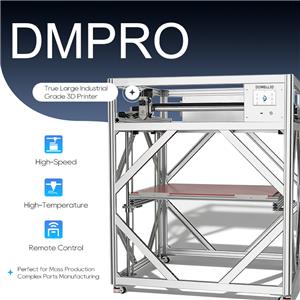 Dowell DM1220-10 Pro -teollisuus-3D-tulostin, 500 mm/s:n nopea tulostus, 420 ℃:n korkean lämpötilan suutin