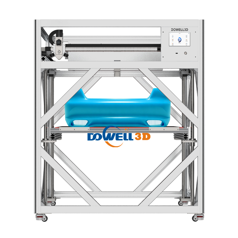 Printer 3D FDM Presisi Tinggi Ukuran Besar 1000mm Suhu Tinggi untuk Komponen Otomotif
