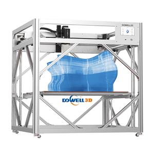 Dowell3d FGF Pellet 3D-printer Automatisk tilførsel Industriel plastgranulat Pellet Impresora 3d Storskala 3D-printer
