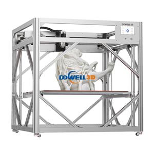 Printer 3D Industri Dowell3d, Bingkai Tebal 80mm, Kecepatan Tinggi, Perataan Otomatis, Printer 3D FDM Ukuran Besar