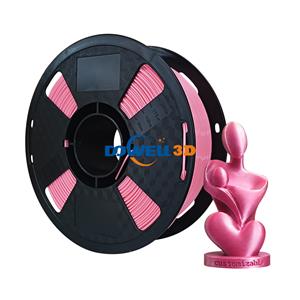 ダウエル 3D PETGフィラメント 工場直送 1.75mm/2.85mm 1kg/ロール きれいに巻かれた赤色フィラメント