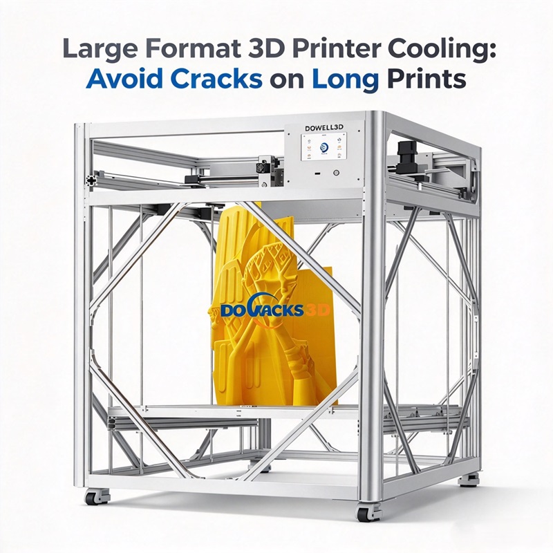 Large Format 3D Printer Cooling: Avoid Cracks on Long Prints