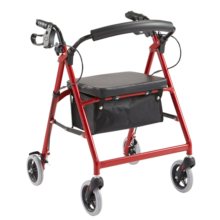 forearm rollator with seat