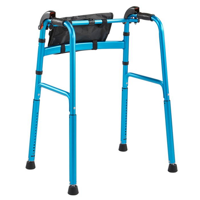 4 Legs Adjustable Height Aluminum Walker